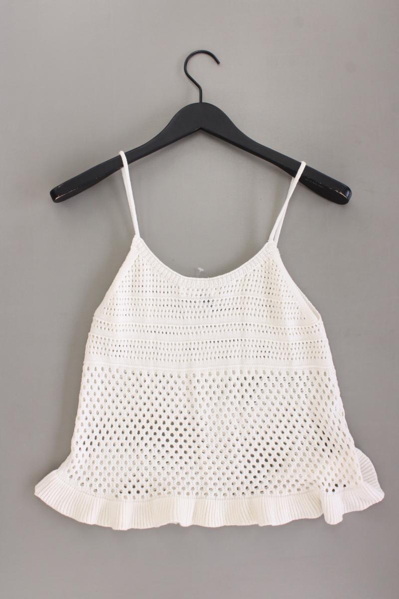 Mango Stricktop Gr. M neuwertig creme