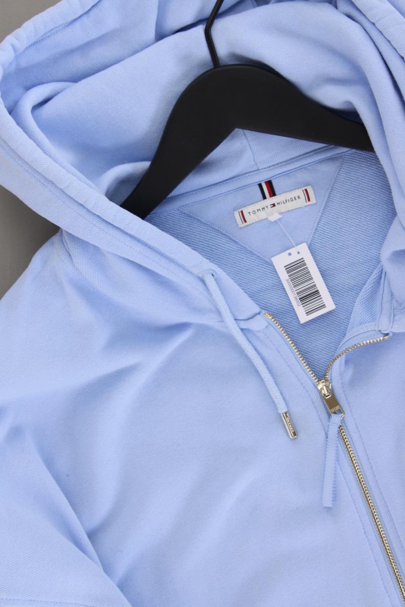 Tommy Hilfiger Sweatjacke Gr. XXL Langarm blau aus Baumwolle
