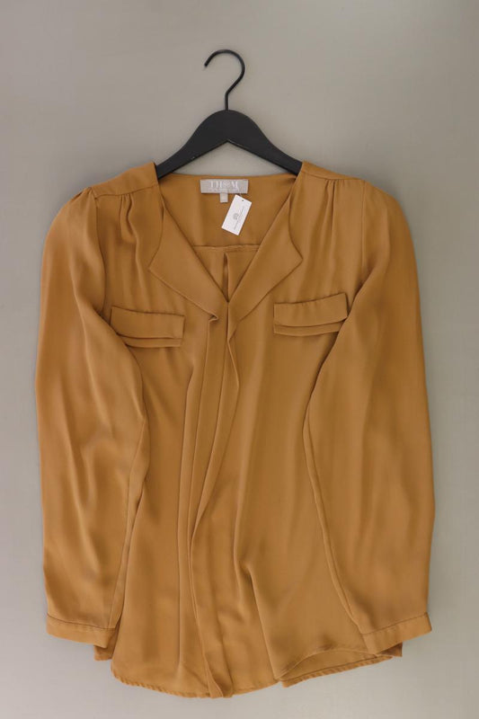 Thom by Thomas Rath Langarmbluse Gr. 42 braun aus Polyester