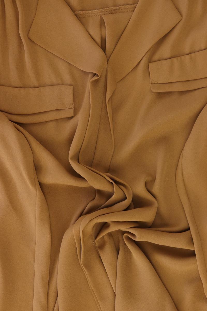 Thom by Thomas Rath Langarmbluse Gr. 42 braun aus Polyester