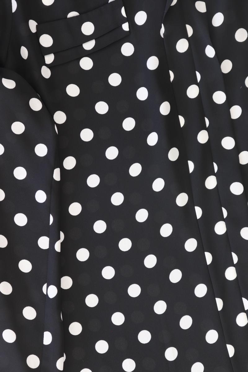 Thom by Thomas Rath Langarmbluse Gr. 42 gepunktet schwarz aus Polyester