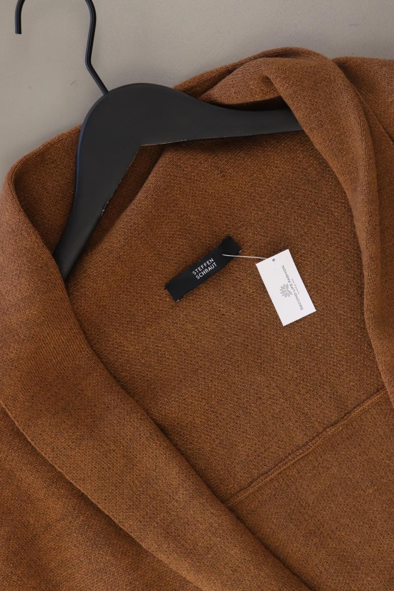 Steffen Schraut QVC Strickweste Gr. 40/42 neuwertig 3/4 Ärmel braun