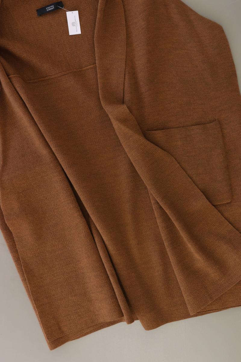 Steffen Schraut QVC Strickweste Gr. 40/42 neuwertig 3/4 Ärmel braun