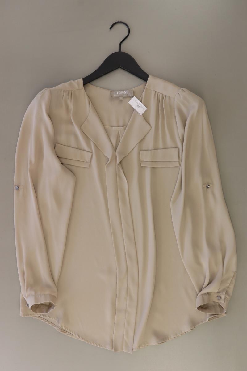 Thom by Thomas Rath Langarmbluse Gr. 42 creme aus Polyester