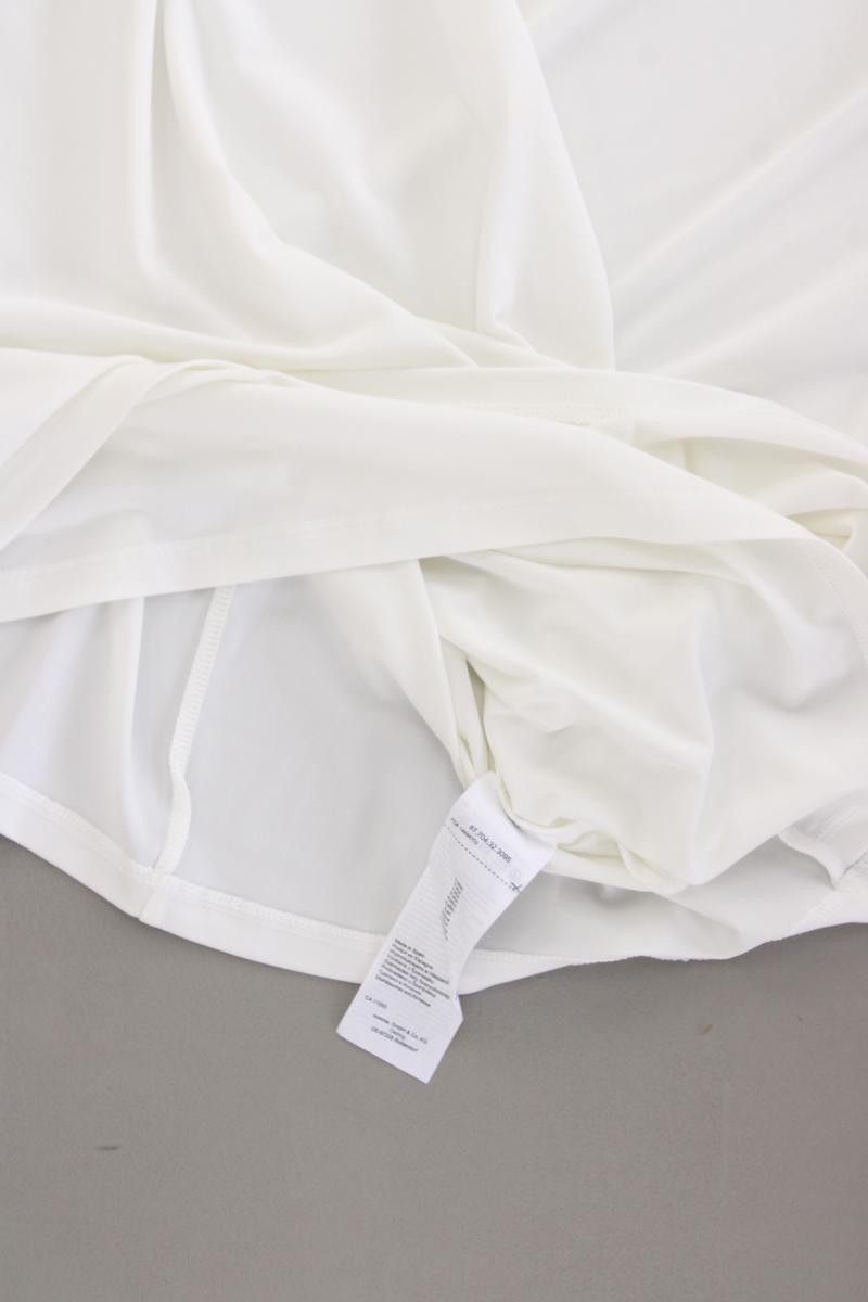 comma, Kurzarmbluse Gr. 38 creme aus Polyester