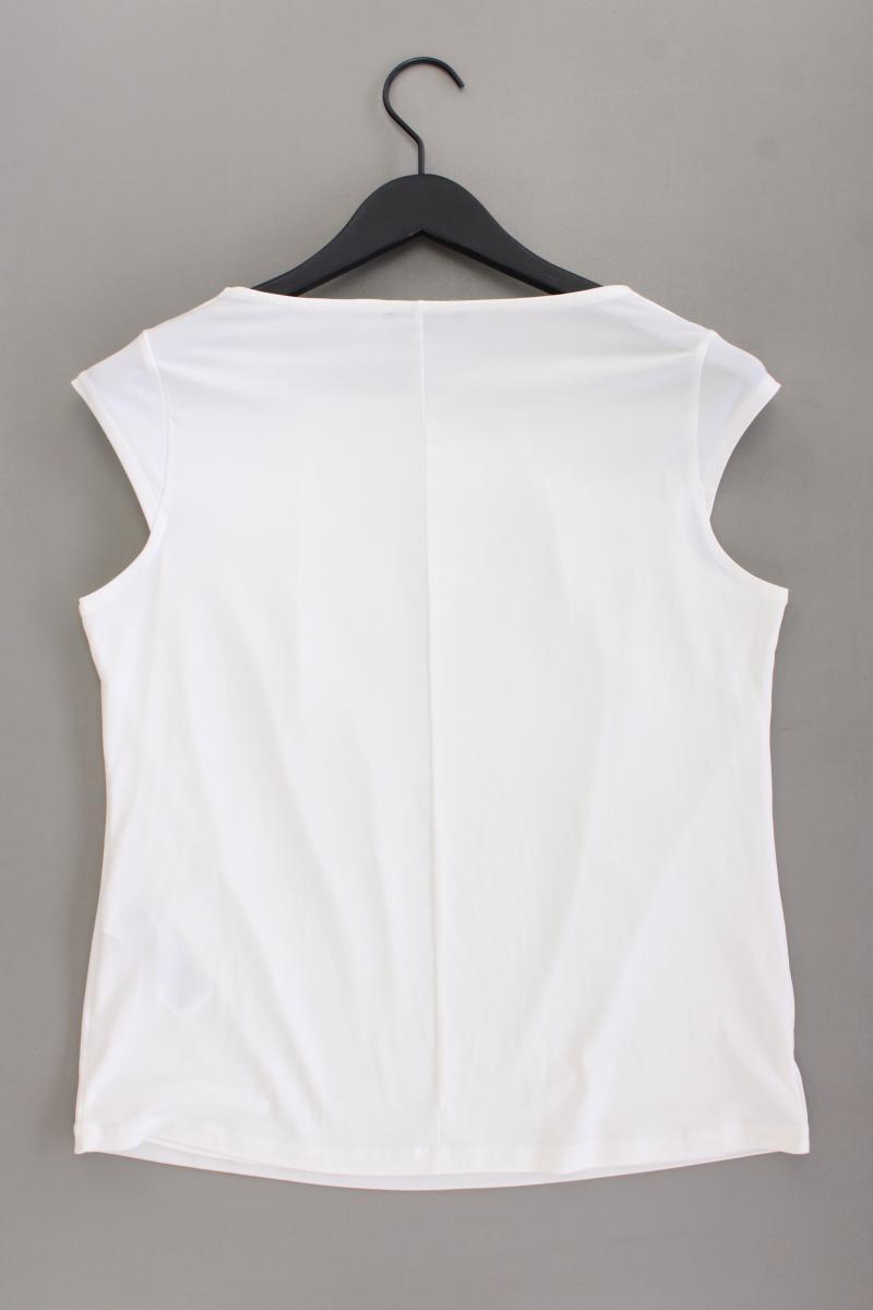 comma, Kurzarmbluse Gr. 38 creme aus Polyester