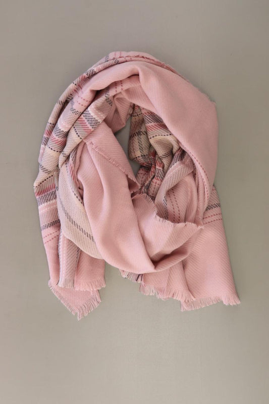 STRANDFEIN Schal kariert rosa
