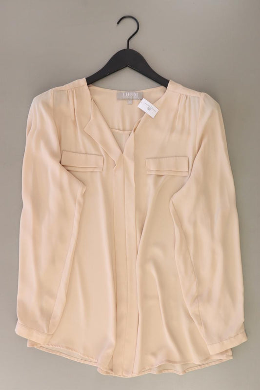 Thom by Thomas Rath Langarmbluse Gr. 42 creme aus Polyester