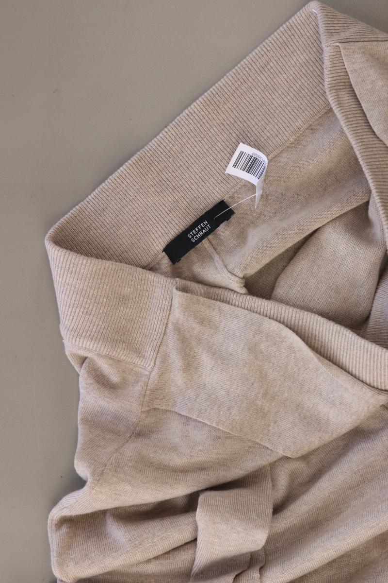 Steffen Schraut QVC Hose mit Kaschmir Gr. 42 neuwertig creme aus Viskose