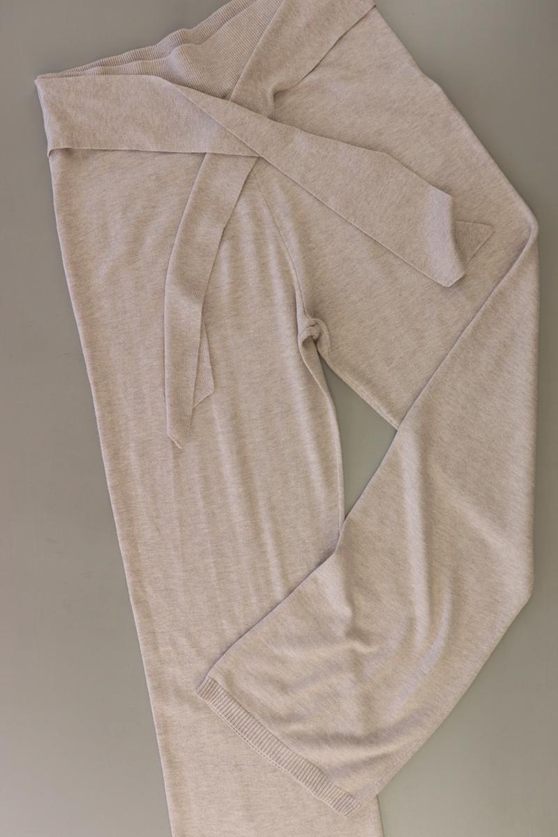 Steffen Schraut QVC Hose mit Kaschmir Gr. 42 neuwertig creme aus Viskose