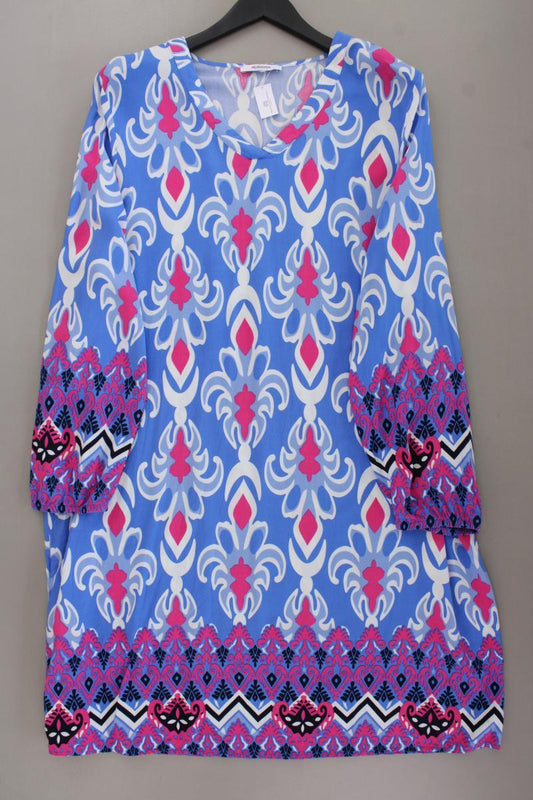 Steilmann Langarmkleid Gr. 48 blau