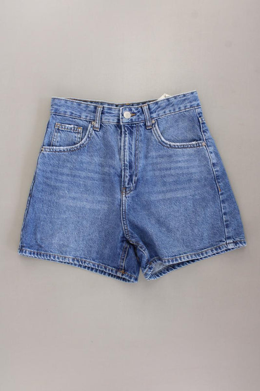 Bershka Jeansshorts Gr. 36 blau aus Baumwolle