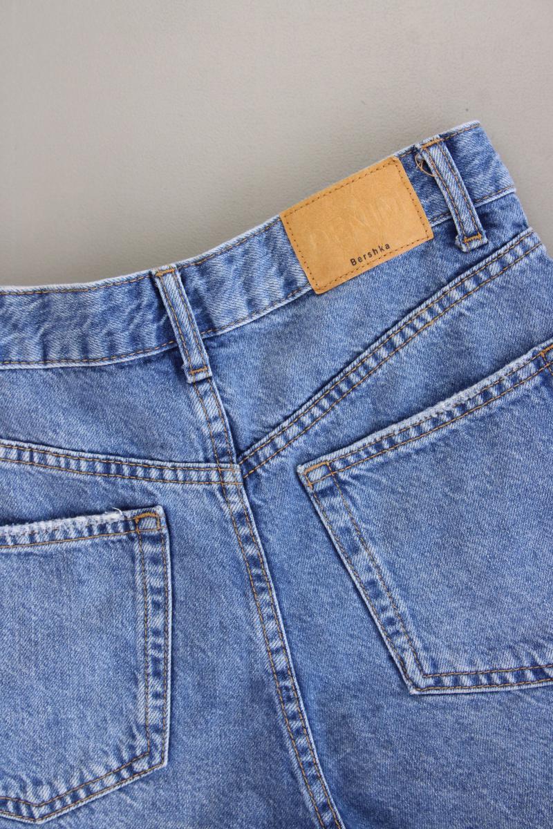 Bershka Jeansshorts Gr. 36 blau aus Baumwolle
