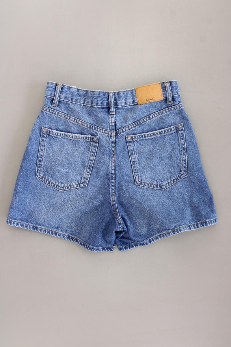 Bershka Jeansshorts Gr. 36 blau aus Baumwolle