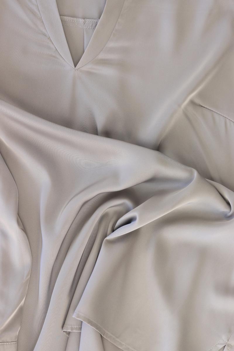 Thom by Thomas Rath Langarmbluse Gr. 42 grau aus Polyester