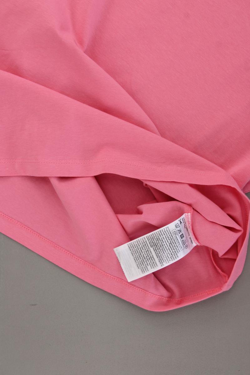 Street One Shirt mit V-Ausschnitt Gr. 40 neuwertig Kurzarm rosa aus Baumwolle