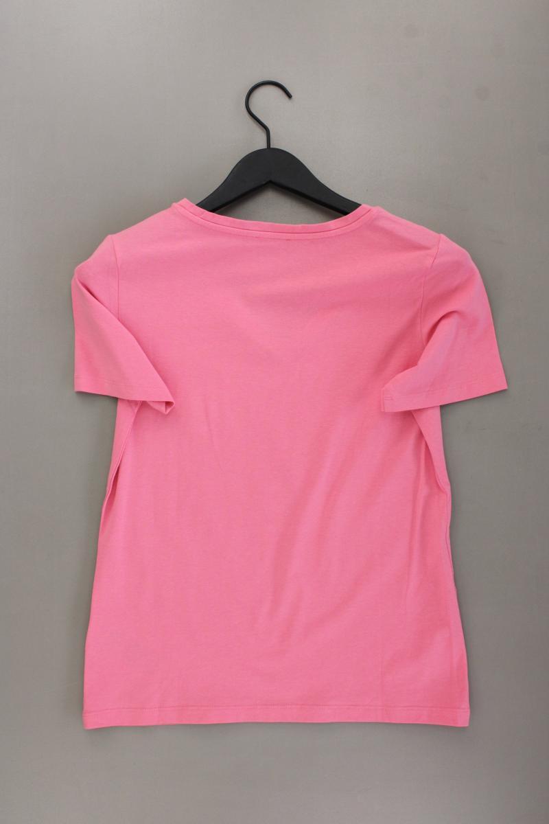 Street One Shirt mit V-Ausschnitt Gr. 40 neuwertig Kurzarm rosa aus Baumwolle