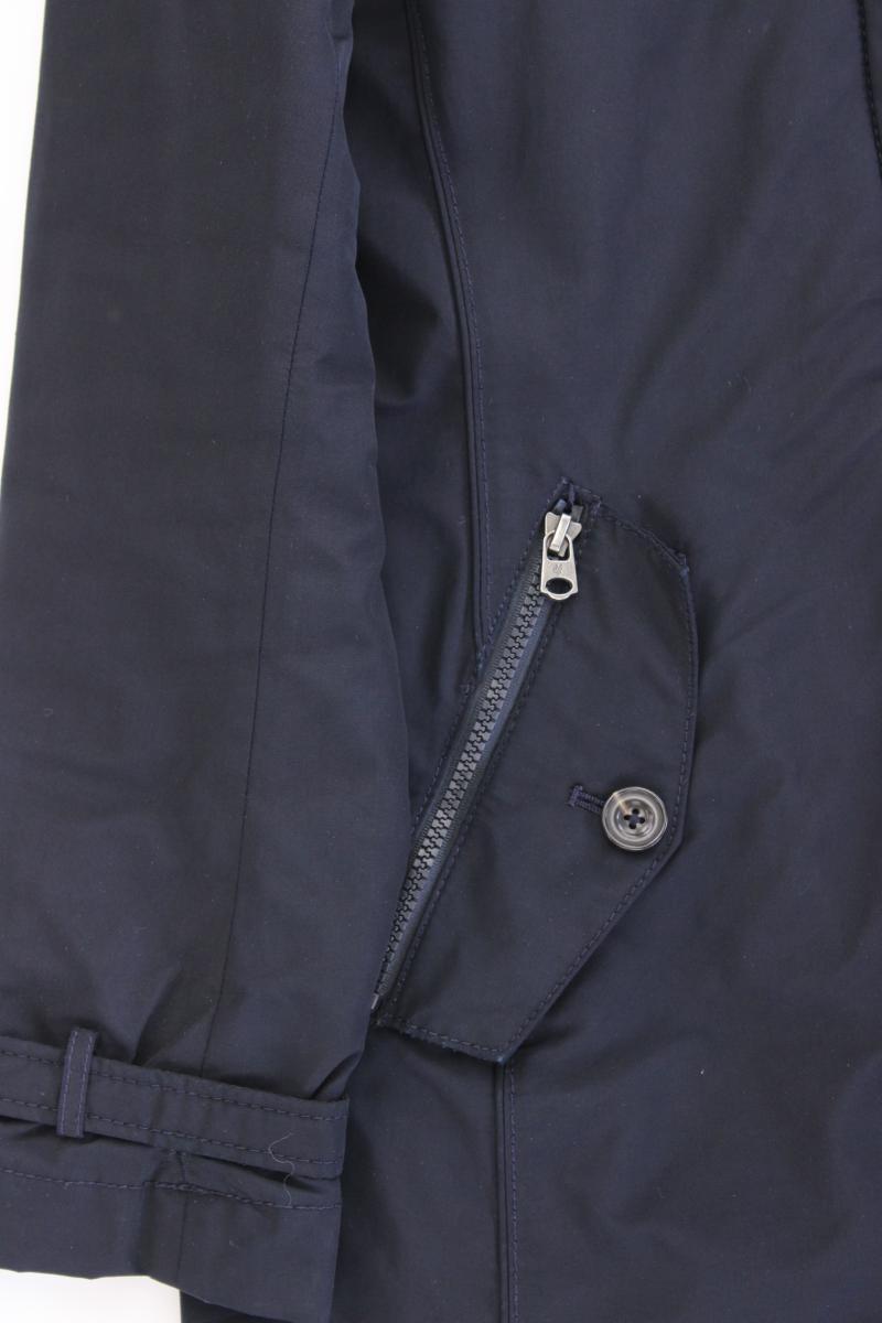 Marc O'Polo Übergangsmantel Gr. 40 blau aus Baumwolle