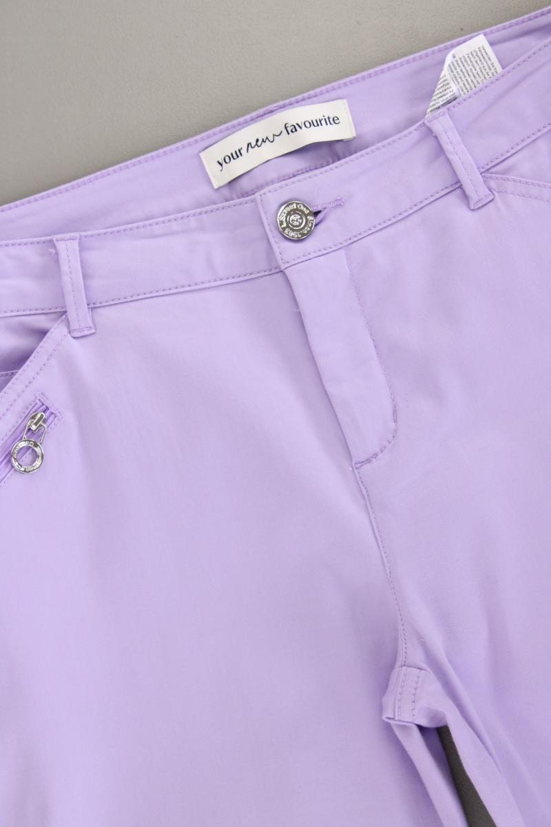 Street One 7/8 Hose Gr. 38/L22 lila aus Baumwolle