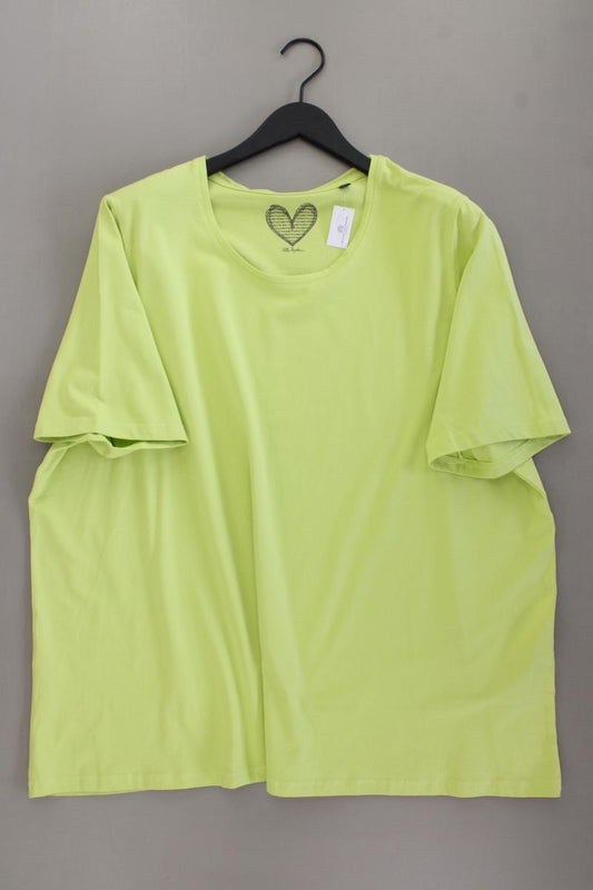 Ulla Popken T-Shirt Gr. 54/56 Kurzarm grün aus Baumwolle