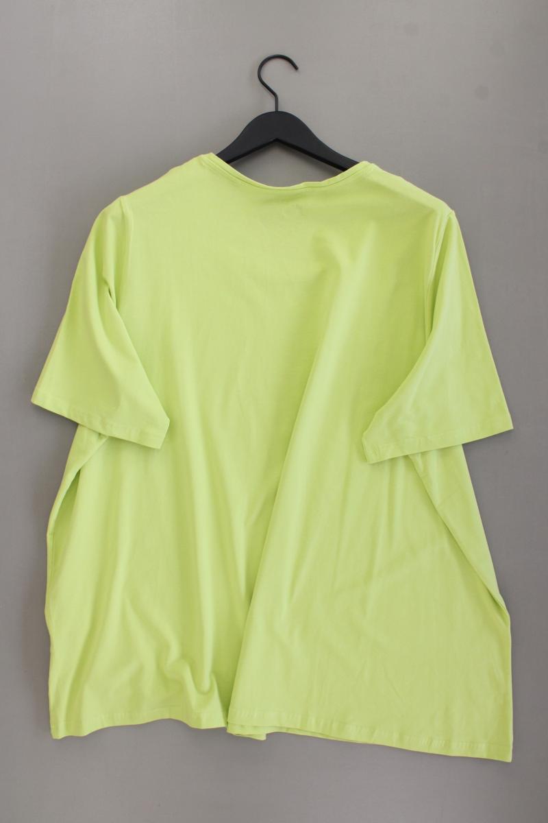 Ulla Popken T-Shirt Gr. 54/56 Kurzarm grün aus Baumwolle