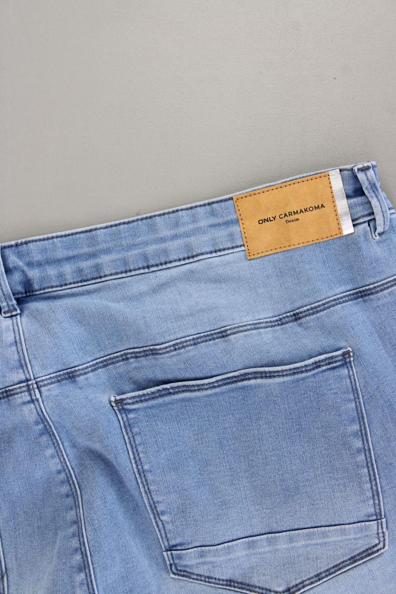 Only Carmakoma Skinny Jeans Gr. 52/L32 blau aus Baumwolle