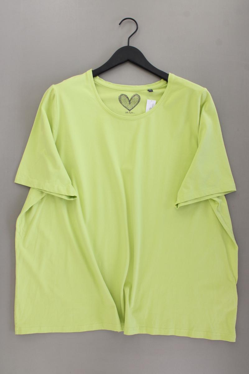 Ulla Popken T-Shirt Gr. 54/56 Kurzarm grün aus Baumwolle