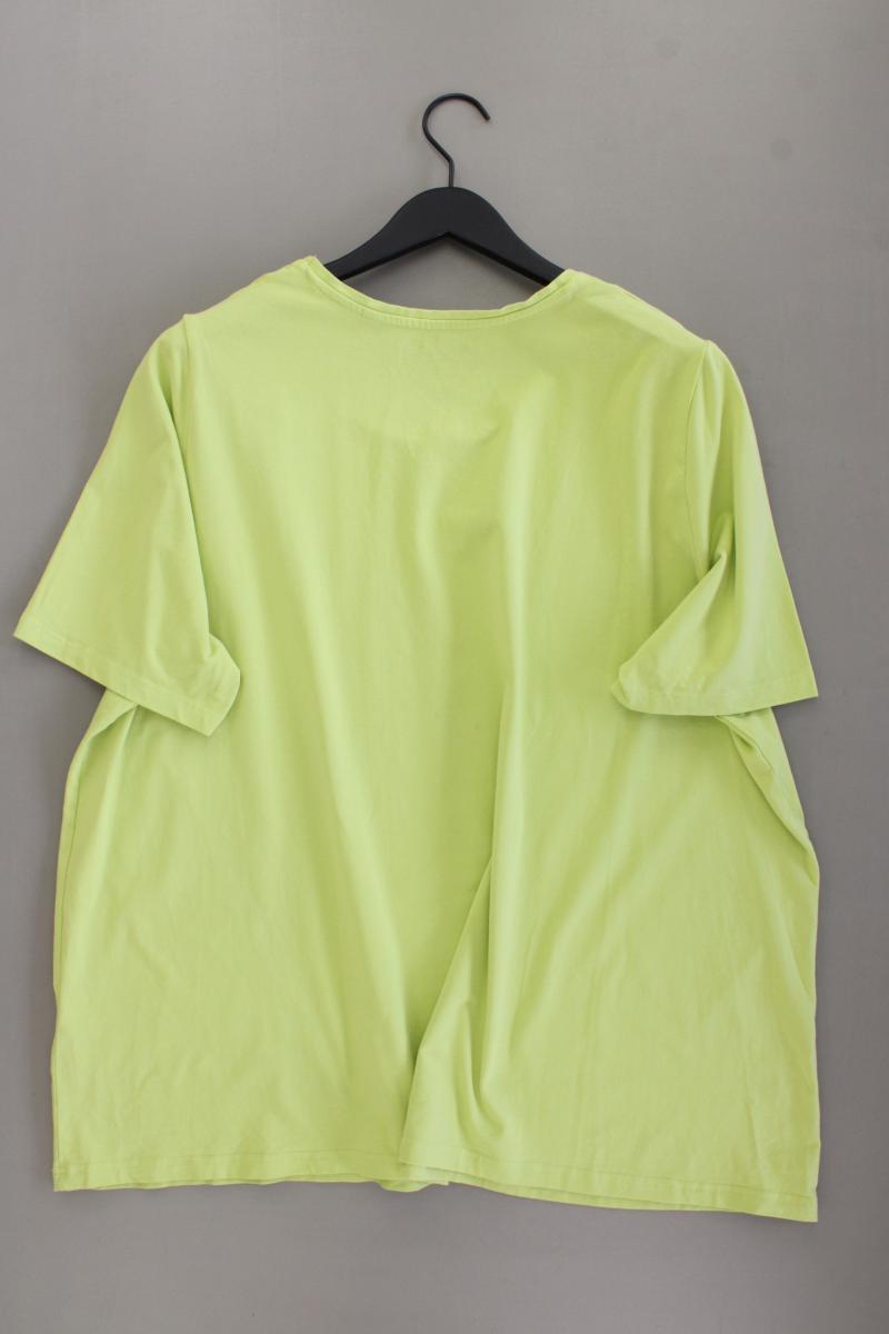 Ulla Popken T-Shirt Gr. 54/56 Kurzarm grün aus Baumwolle