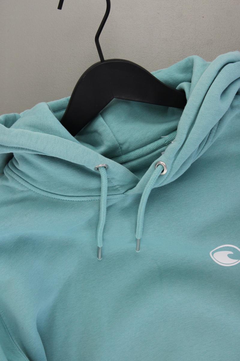 STANLEY/STELLA Hoodie für Herren Gr. L neuwertig blau aus Baumwolle