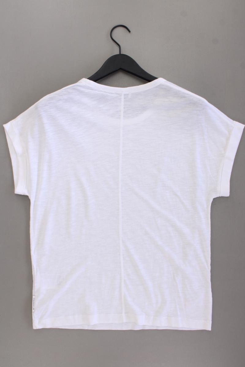 Marc O'Polo T-Shirt Gr. L Kurzarm weiß aus Baumwolle