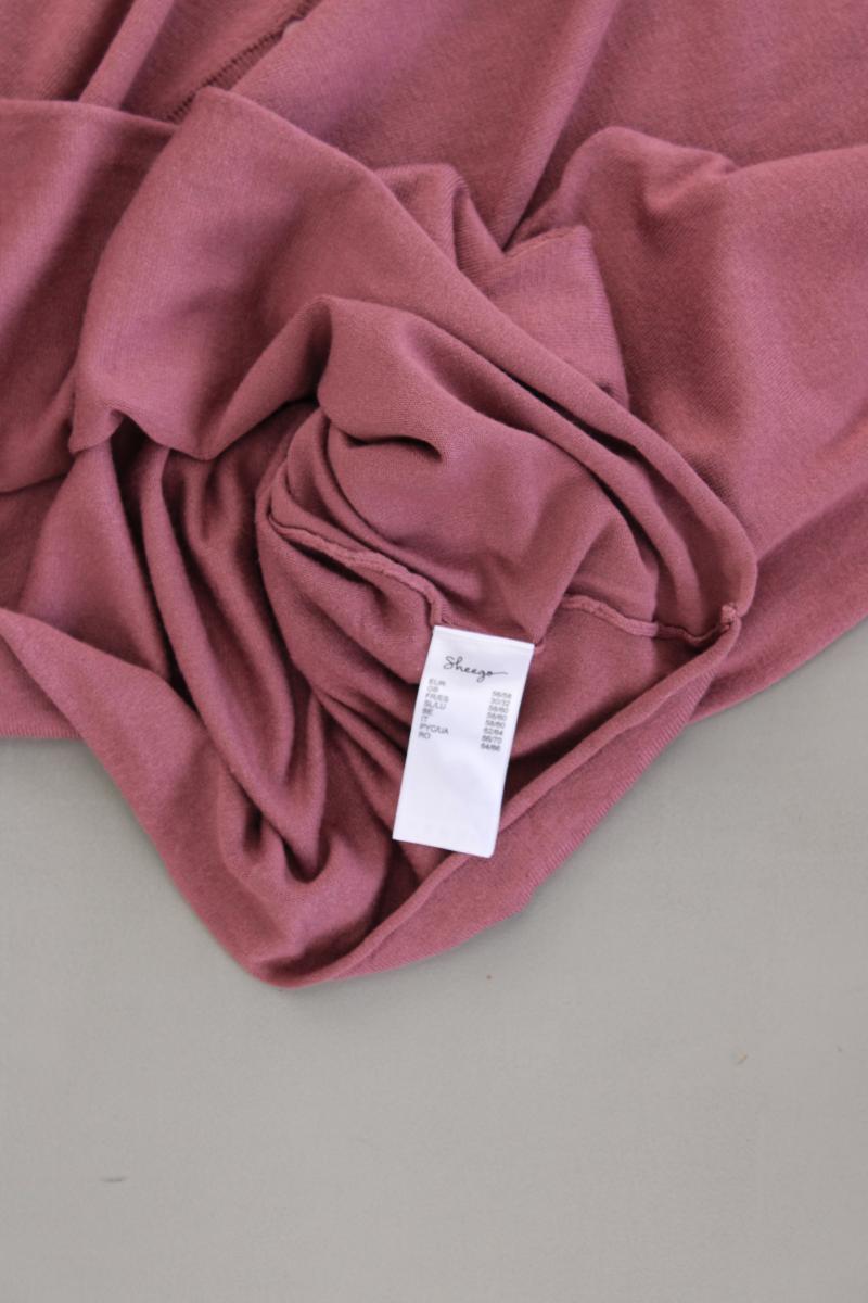 sheego Strickjacke Gr. 56/58 Langarm rosa aus Viskose