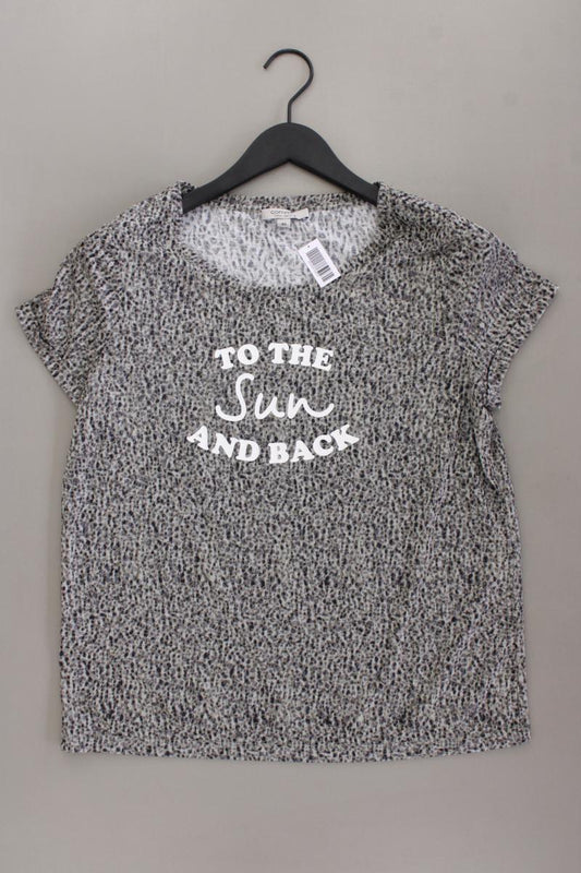 comma, T-Shirt Gr. 40 Kurzarm mehrfarbig aus Polyester