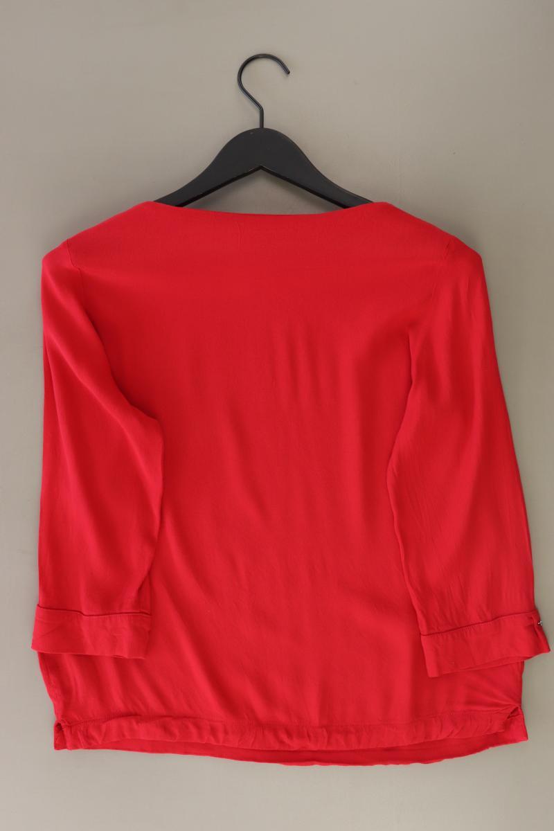 s.Oliver Oversize-Bluse Gr. 38 3/4 Ärmel rot aus Viskose