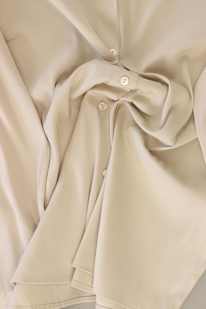 Thom by Thomas Rath Langarmbluse Gr. 42 creme aus Polyester
