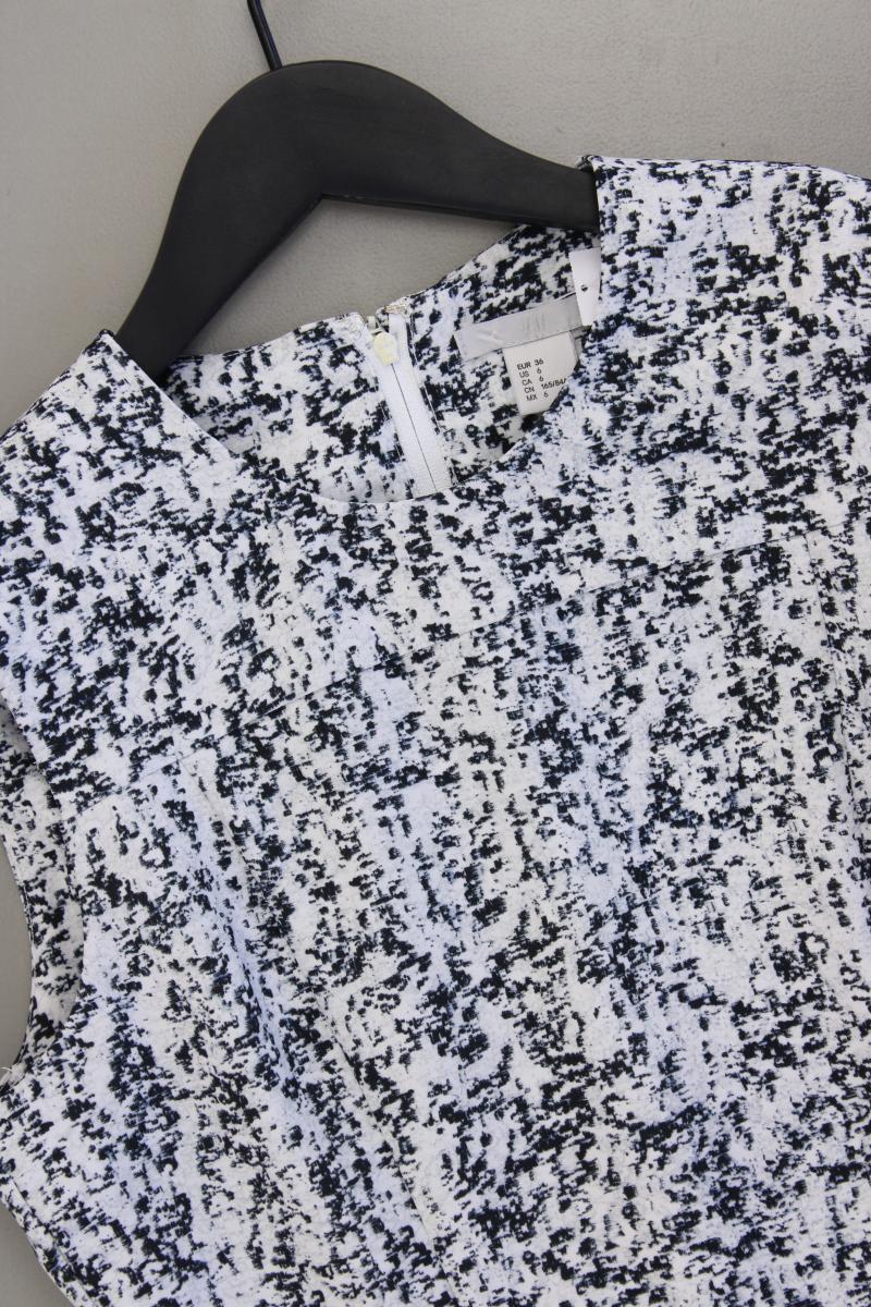 H&M Kleid Gr. 36 neuwertig Ärmellos mehrfarbig aus Polyester