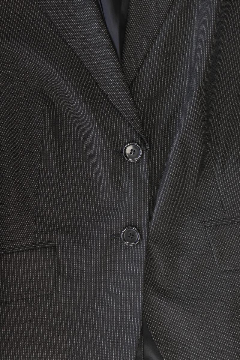 s.Oliver Selection Longblazer Gr. 44 gestreift grau aus Polyester