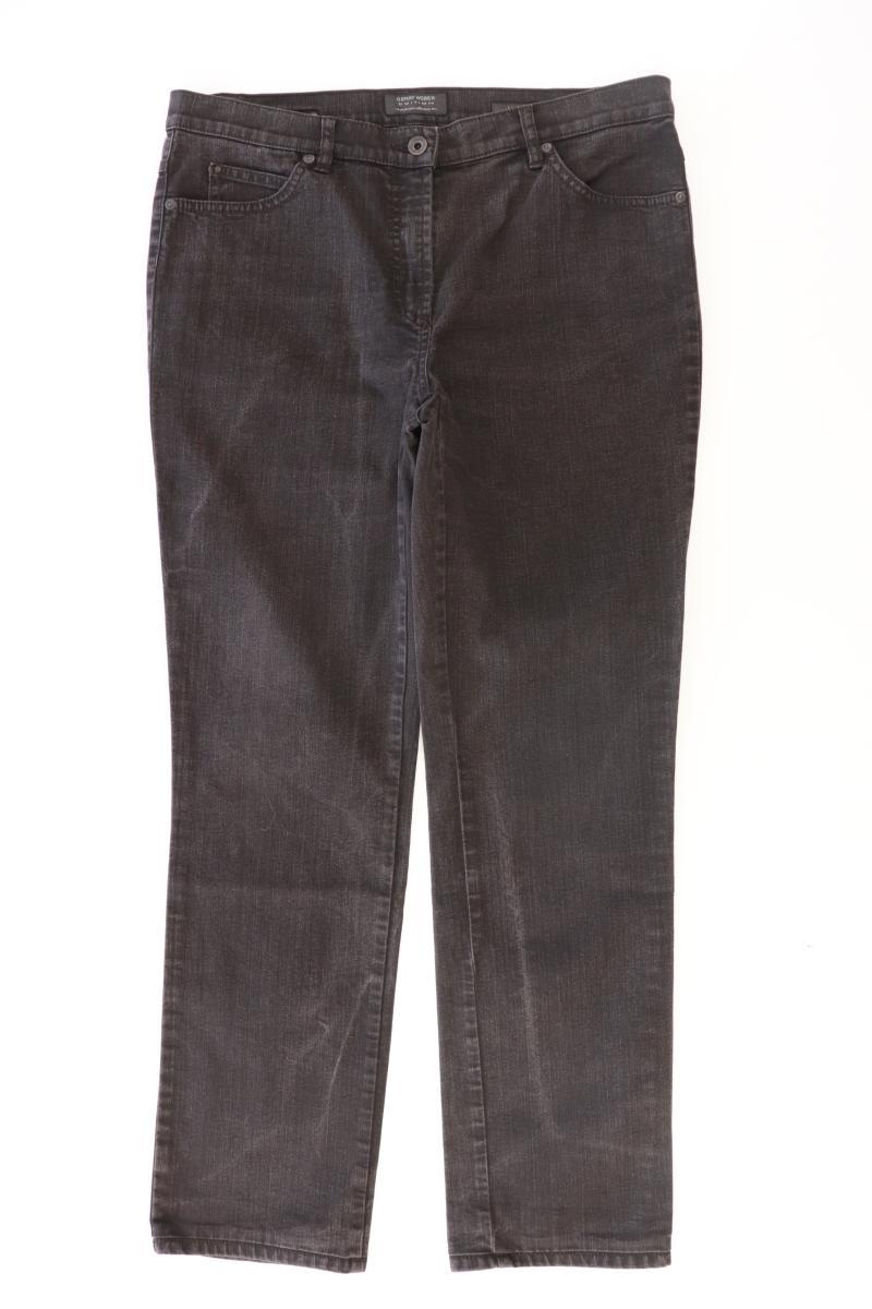Gerry Weber Straight Jeans Gr. 42 Modell Irina grau