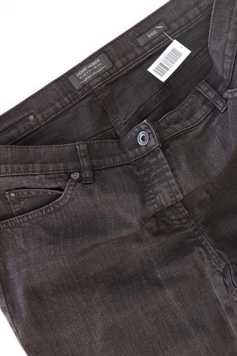 Gerry Weber Straight Jeans Gr. 42 Modell Irina grau