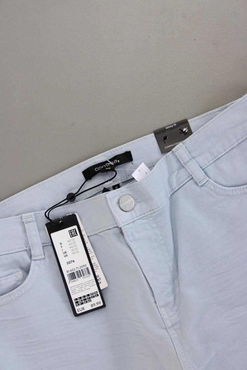 comma, Hose Gr. 40/L32 neu mit Etikett Neupreis: 89,99€! blau aus Baumwolle
