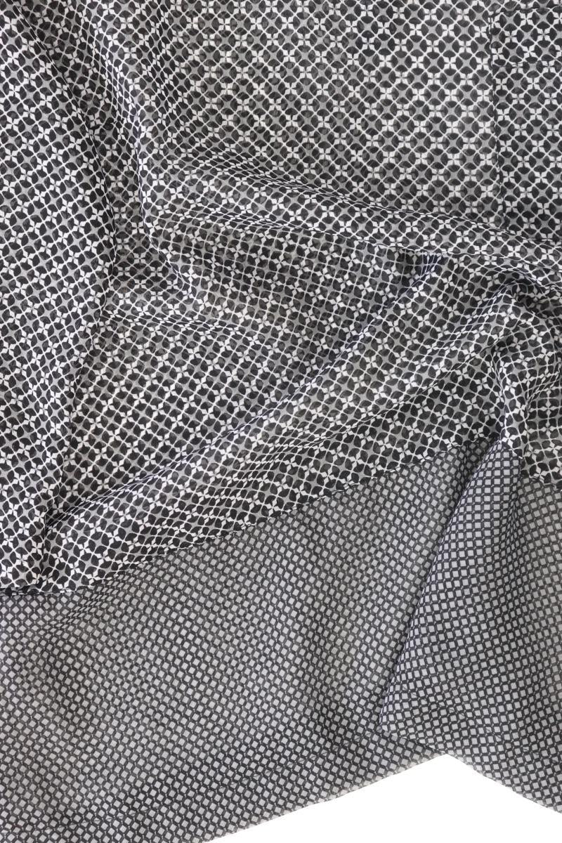 s.Oliver Regular Bluse Gr. 42 3/4 Ärmel grau aus Polyester