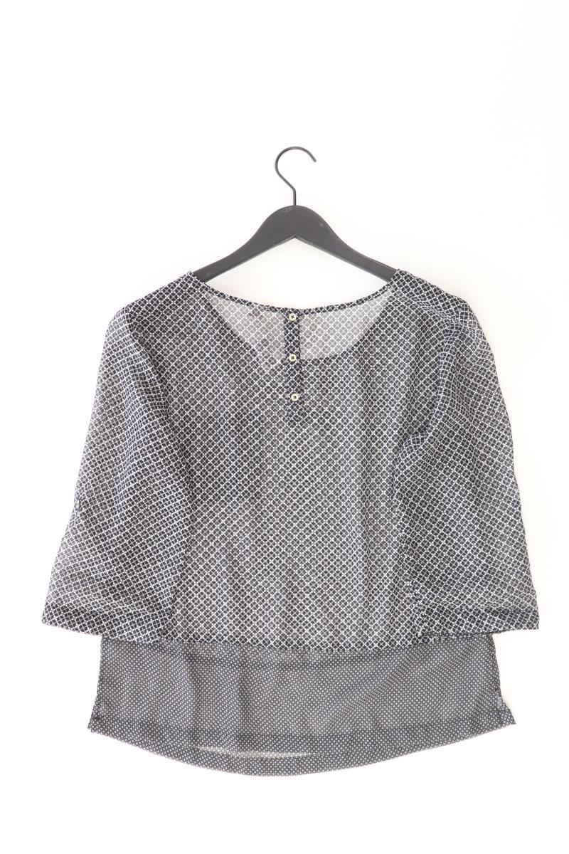 s.Oliver Regular Bluse Gr. 42 3/4 Ärmel grau aus Polyester
