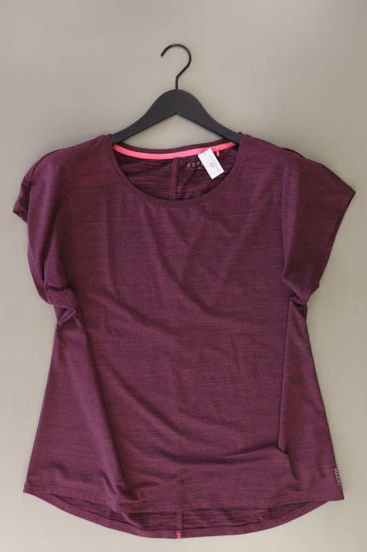Esprit Sportshirt Gr. XXL Kurzarm lila aus Polyester
