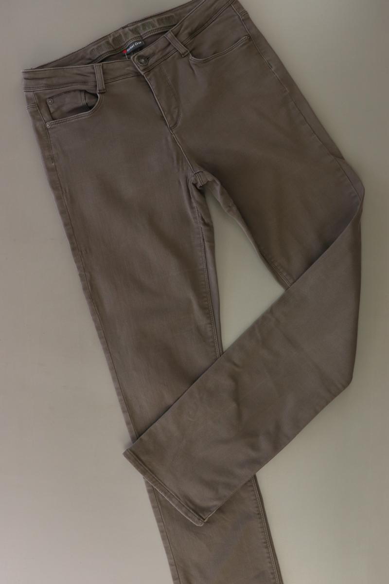 Street One Hose Gr. W32 braun aus Baumwolle
