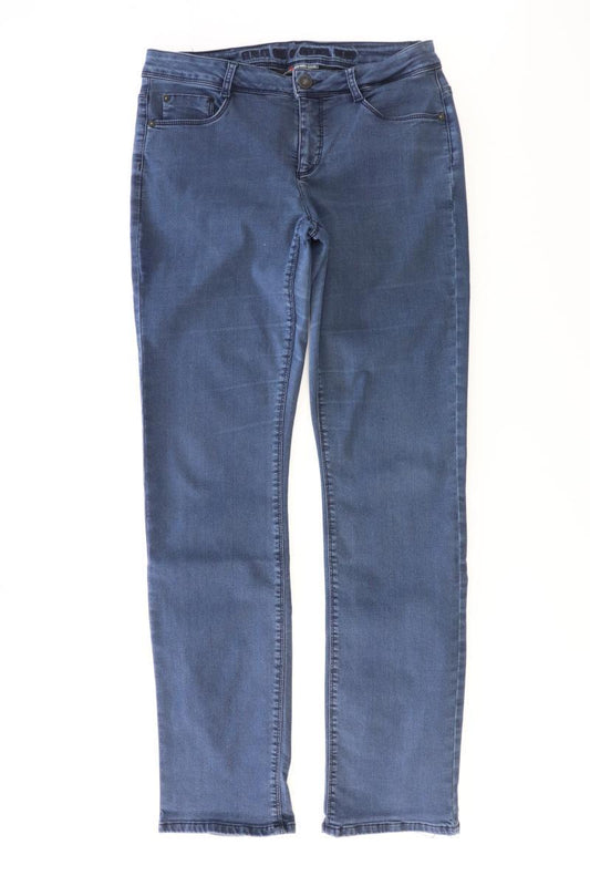 Street One Skinny Jeans Gr. W32 blau aus Baumwolle