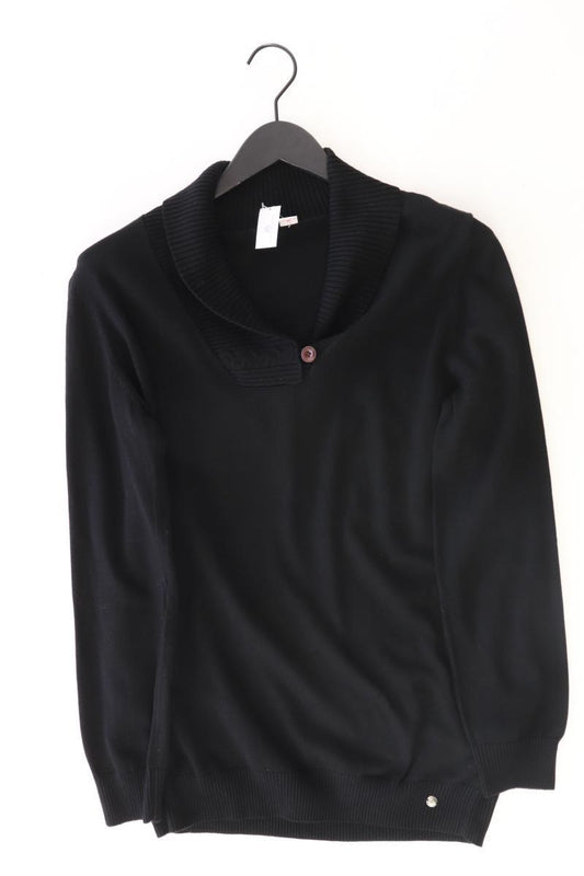 s.Oliver Feinstrickpullover für Herren Gr. 44 schwarz aus Polyacryl