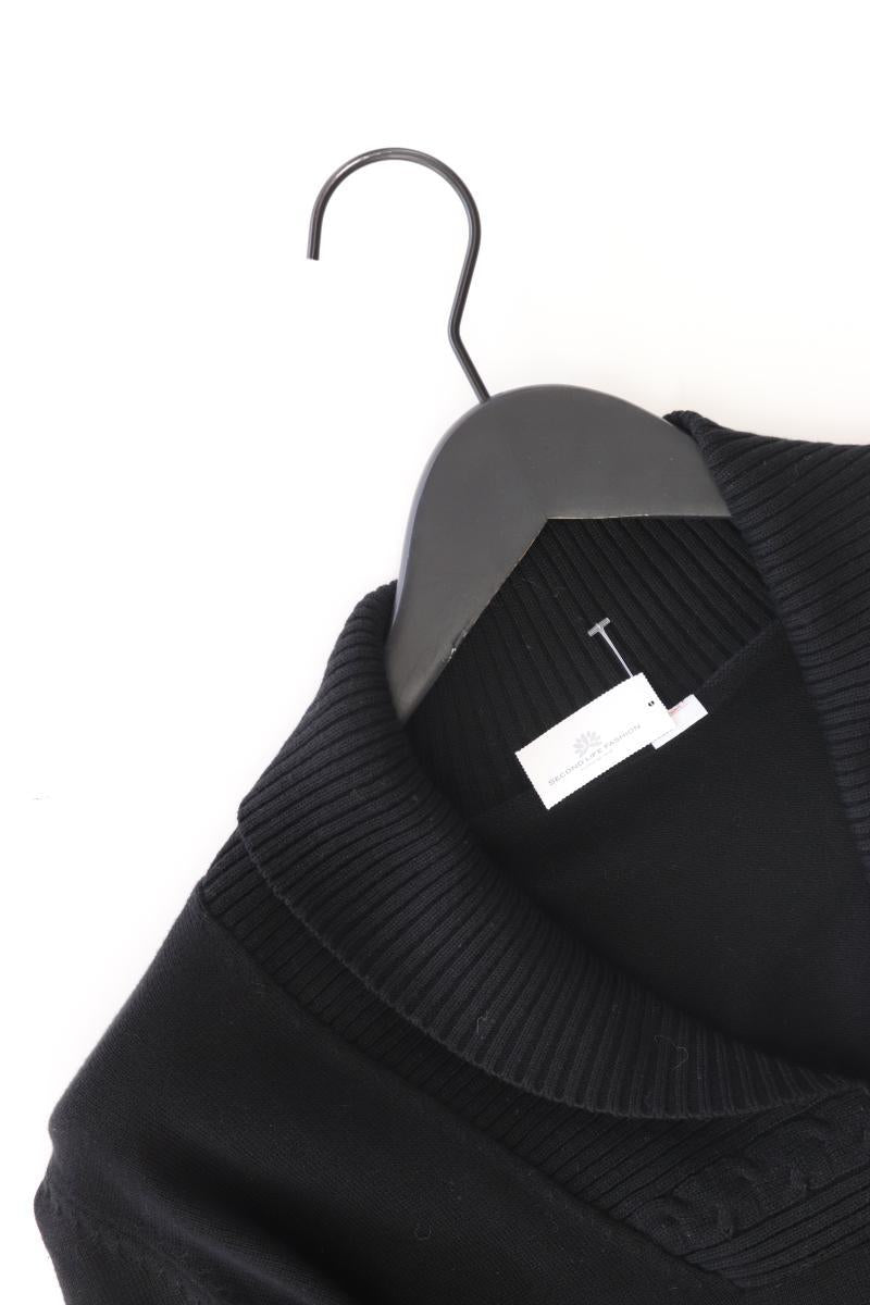 s.Oliver Feinstrickpullover für Herren Gr. 44 schwarz aus Polyacryl