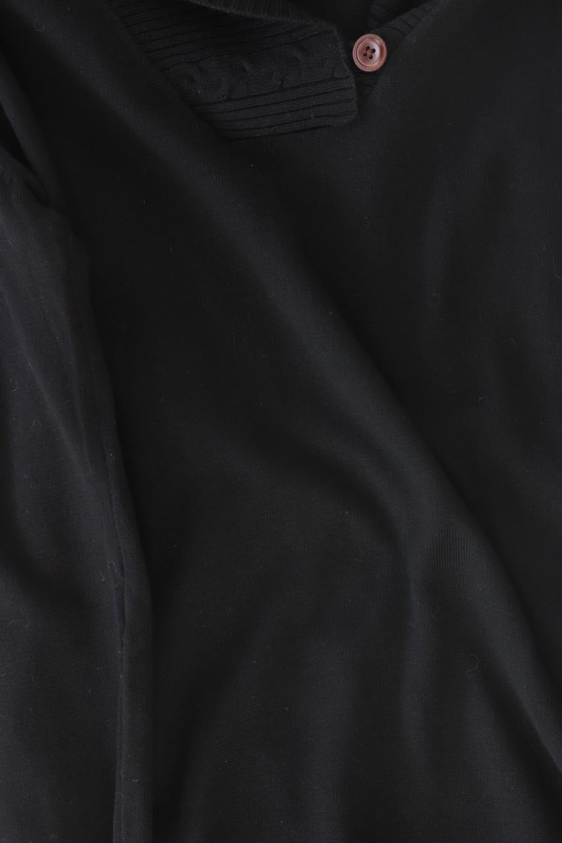 s.Oliver Feinstrickpullover für Herren Gr. 44 schwarz aus Polyacryl