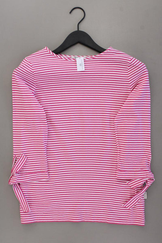 MAERZ München Ringelshirt Gr. 36 gestreift 3/4 Ärmel pink aus Baumwolle