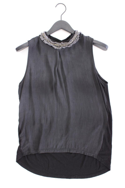 Alchemist Fashion Ärmellose Bluse Gr. S grau