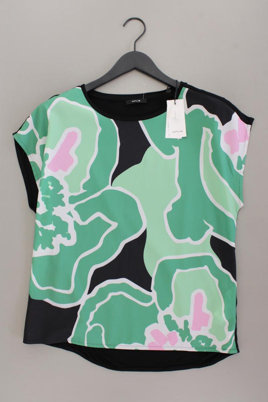 Opus Bluse Modell Sintenso Gr. 40 geometrisches Muster neu mit Etikett Kurzarm